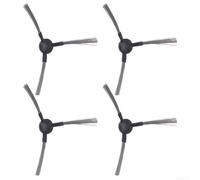 Lot de 4 brosses latérales de rechange pour Cecotec pour Conga 999 et pour aspirateurs robots XTreme, conçues pour améliorer l'élimination de la poussière et de la saleté dans les coins et les bords