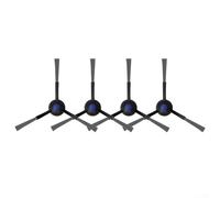 Lot de 4 brosses latérales de rechange pour ECOVACS pour Deebot série N20 pour maintenir des sols hygiéniques avec une utilisation régulière