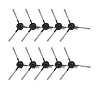 Lot de 4 brosses latérales de rechange pour robot aspirateur Prosceni Q10 Q20 Plus - Accessoires de nettoyage des coins en nylon pour enlever les débris de bord (lot de 10)