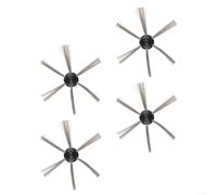 Lot de 4 brosses latérales de rechange pour SilverCrest M690 et pour aspirateur robot WAP W310, accessoires de nettoyage des coins en nylon pour un balayage efficace des bords et des zones difficiles