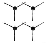 Lot de 4 brosses latérales haute durabilité pour aspirateur Ultenic T10 pour robot Elite pour maintenir une fonction de nettoyage optimale