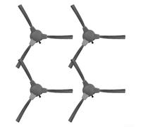 Lot de 4 brosses latérales haute efficacité pour Liectroux Lilin X6 compatibles avec Lenoxx Magivaac RV4500 4/10 pièces