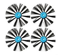 Lot de 4 brosses latérales pour balai à franges Bissell Spinwave 3115 pour robot balai à franges EV675 Accessoires haute efficacité Nettoyage des bords des coins
