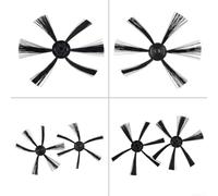 Lot de 4 brosses latérales rondes pour aspirateur robot Severin RB7025