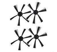 Lot de 4 brosses latérales rondes pour robot aspirateur Severin RB7025, brosses de rechange pour robot aspirateur