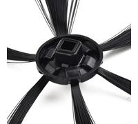 Lot de 4 brosses rondes pour Severin RB7025 pour une meilleure performance de nettoyage