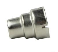 Lot de 4 buses chauffantes en acier inoxydable de 35 mm pour station de soudure à air chaud avec pelle, trois sections, cinq sections et grandes buses plates (A)