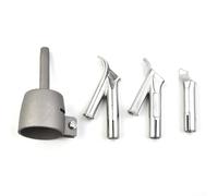 Lot de 4 buses de soudage à vitesse de 5 mm, embouts résistants à la chaleur pour chalumeau à air chaud en vinyle, PVC, plastique, buse de soudage rapide