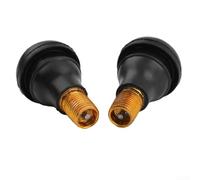Lot de 4 buses de valve TR412 pour systèmes de pneus sans chambre à air avec noyau de valve fiable