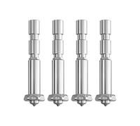 Lot de 4 buses Kobra 3 Max de 0,4 mm, buse à changement rapide intégrée en acier trempé, buse de pulvérisation chaude, kit de buse de 0,4 mm Compatible with Anycubic Kobra 3 Max