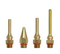 Lot de 4 buses réutilisables en cuivre pour distributeurs de colle, embouts de pulvérisation fins compatibles avec la colle standard