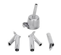 Lot de 4 buses rondes triangulaires en forme de Y pour soudage - Kit de pistolet à air chaud pour pistolet à air chaud - Pour soudeur à air chaud en PVC - Tête ronde - Type Y