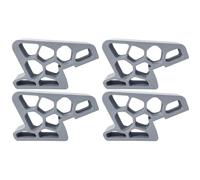 Lot de 4 butées de fenêtre | Cales multifonctionnelles | Pinces de fenêtre | Crochets de porte pratiques | Butée manuelle pour garder les portes et les victoires ouvertes facilement | Accessoires de