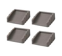 Lot de 4 butées de porte en caoutchouc robuste - Accessoire portable pour maintenir la stabilité dans n'importe quelle pièce - Usage décontracté - Coupe-vent