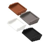 Lot de 4 butées de porte en caoutchouc robuste - Accessoire portable pour maintenir la stabilité dans n'importe quelle pièce - Usage décontracté - Coupe-vent