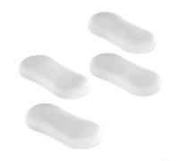 Lot de 4 butoirs de siège de toilette, tampons en silicone pour un fonctionnement stable et silencieux