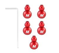 Lot de 4 câbles de dérailleur de vélo - Embouts de sertissage avec clé à molette - Capuchons de câble de vélo en alliage d'aluminium - Capuchons de sertissage pour dérailleur de vélo