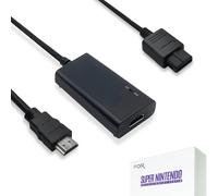 Lot de 4 câbles de liaison HD pour console Super Nintendo SNES & ‿Super Famicom SFC avec étiquettes de câble