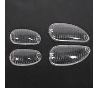 Lot De 4 Cabochons Incolore De Clignotant Piaggio 50 Nrg 1994 À 2005 Neuf