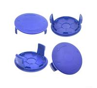 Lot de 4 cache-bobines de rechange pour débroussailleuse en nylon Compatible avec 120 modèles d'outils de jardin