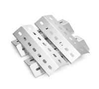Lot de 4 cache-brûleurs universels 33,5 x 12 cm pour Enders San Diego 3, Enders San Diego Evo, plaque chauffante pour Mr.Gardener Vancouver 3, plaque chauffante de rechange universelle