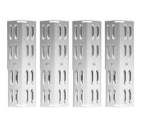 Lot de 4 cache-brûleurs universels en acier inoxydable pour barbecue Taino,Landmann,Burnhard,Enders et la plupart des barbecues à