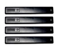 Lot de 4 cache-clips pour barres de toit Suzuki SWIFT, 78132-68L01 - Cache-clip de moulure supérieure pour barres de toit de voiture, Cache-clip de moulure de rail de toit supérieur automobile