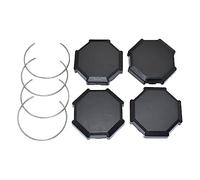 Lot de 4 cache-moyeux avant et arrière pour PolarisRZR 900 1000 XP4 1522216-655 pour centre de roue de moto ATV