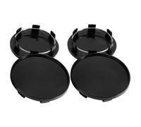 Lot de 4 cache-moyeux de roue vierges sans logo 69 mm pour Audi, cache-moyeux pour jantes de voiture 65 mm~9062