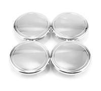 Lot de 4 Cache-moyeux Roue Voiture, diamètre extérieur 75 mm/2,97"/diamètre intérieur 56,2" (compatibles avec Les modèles GS 400 1998-2000, 430 2001-2002, 2022, 2023, 2065 et 2070)(4xChrome)