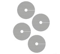 Lot de 4 cache-pots réutilisables en maille pour garder les chats à l'écart des sols en polyéthylène haute densité pour pots d'intérieur et d'extérieur avec grille ouverte pour la santé des plantes