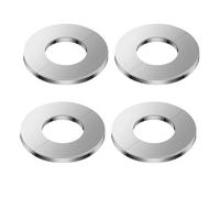 Lot de 4 cache-tubes décoratifs pour tuyau de toilette, de recouvrement pour robinet de douche, rosace de douche, pour trous de valve d'angle, conduites d'eau