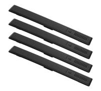 Lot de 4 Caches-Clip de Moulure Haute 78132-68L01 Barres de Toit Compatible avec Suzuki Swift 2010-2017 Plastique Noir