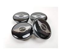 Lot De 4 Caches De Moyeu De Roue Logo «Mini» Noir 54 Mm