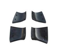 Lot de 4 caches de protection pour barres de toit, compatibles avec Tesla Model Y 2021-2022, accessoires extérieurs pour voiture