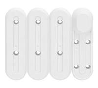 Lot de 4 Caches Vis Roue pour Trottinette Xiaomi M365 et M365 Pro Blanc