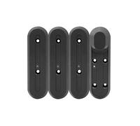 Lot de 4 Caches Vis Roue pour Trottinette Xiaomi M365 et M365 Pro Noir