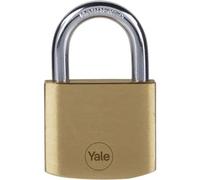 Yale Cadenas Y110B/40/122/4 – Lot de 4, laiton s'entrouvrant 40 mm, anse acier cémenté, 4 clés