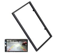 Lot de 4 cadres de montage d'autoradio 2 DIN - Support d'autoradio - Cadre de montage d'autoradio 2DIN - Double cadre en métal - Kit de montage fascia pour autoradio double DIN