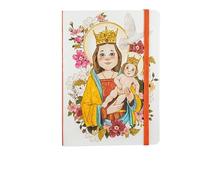 Lot de 4 cahiers de la Vierge de l'Almudena pour enfant, format A10, 15 x 3 x 21 cm