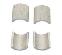 Lot de 4 cales de conversion pour guidon de 2,5 cm à 2,5 cm