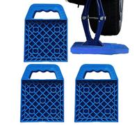 Lot de 4 cales de support antidérapantes multi-angles pour camping-car | Patins de support anti-enfoncement pour véhicules extérieurs, véhicules tout-terrain, SUV, remorques, camping, voyages