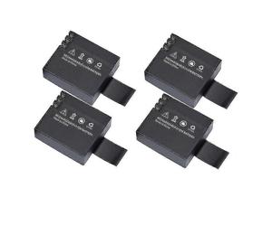 Lot de 4 caméras d'action aériennes compatibles avec la SJCAM SJ4000, HD 4K 30 ips, étanches, Wi-Fi,