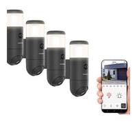 Lot de 4 caméras de surveillance extérieure et motorisée Thomson Rheita 100 G