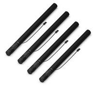 Lot de 4 Canons à Confettis Électrique couleur Orange 80cm - Déclenchement avec machine à confettis, 14 Mètres de Portée, canon électrique pour soirée et évènements - SPARKLERS CLUB®