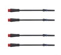 Lot de 4 capteurs de frein magnétiques pour vélo électrique, 2 broches, normalement ouvert avec induction magnétique, connecteur étanche pour coupure fiable de puissance de freinage