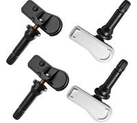 Lot de 4 capteurs de pression des pneus compatibles avec Clio 4 Re nault Trafic 3 III FG/Dacia Duster HS RDKS, compatible avec Re nault Clio 4 IV BH/Kangoo/Primastar Bus X83 407009322R 407005642R