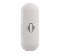 Lot de 4 capteurs de vibrations pour système Tuya - Détection de mouvement en temps réel - Alarme de choc - Historique - 802.11 b/g/n - Sans fil
