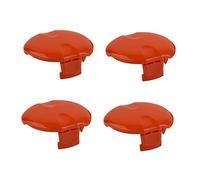 Lot de 4 capuchons de bobine de débroussailleuse, couvre-tête de coupe pour FLYMO CONTOUR 500 700 600H*D XT Power Plus Trim FLY060 5055135-90