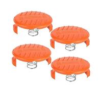 Lot de 4 capuchons de bobine et 4 ressorts de rechange, accessoires compatibles avec la tondeuse à gazon Black-Decker RC-100-P